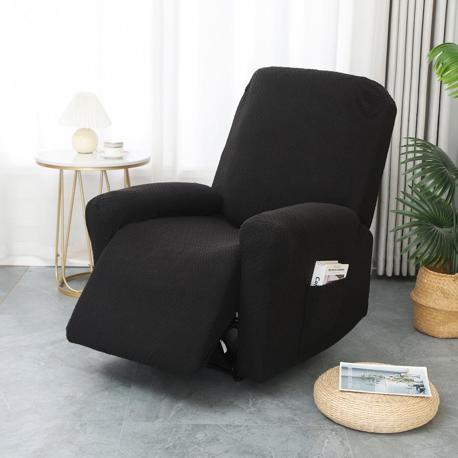 Sesselbezug Jacquard Stretch Sessel Sofabezüge Elastisch Geteilter Sessel Stuhlbezug Rutschfest Stühle Überwürfe für Wohnzimmer