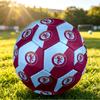 Aston Villa FootballPrinted Size 5 Soccer Ball, Anti Slip Adult Match Football Souvenir for Football Fans