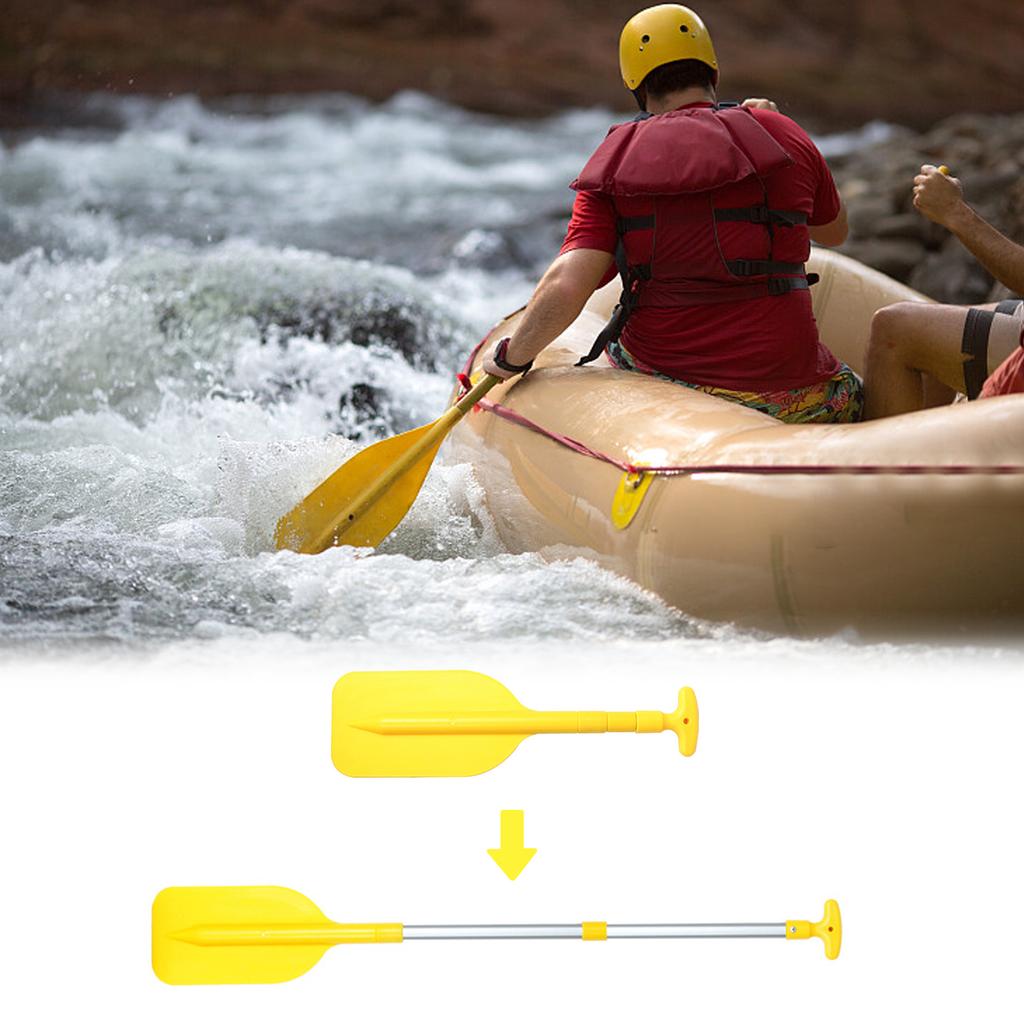 Telescopic Kayak Paddle Rafting Boat Paddle Canoe Oars Plastic Aluminum Alloy Boat Oars 53 108.5cm