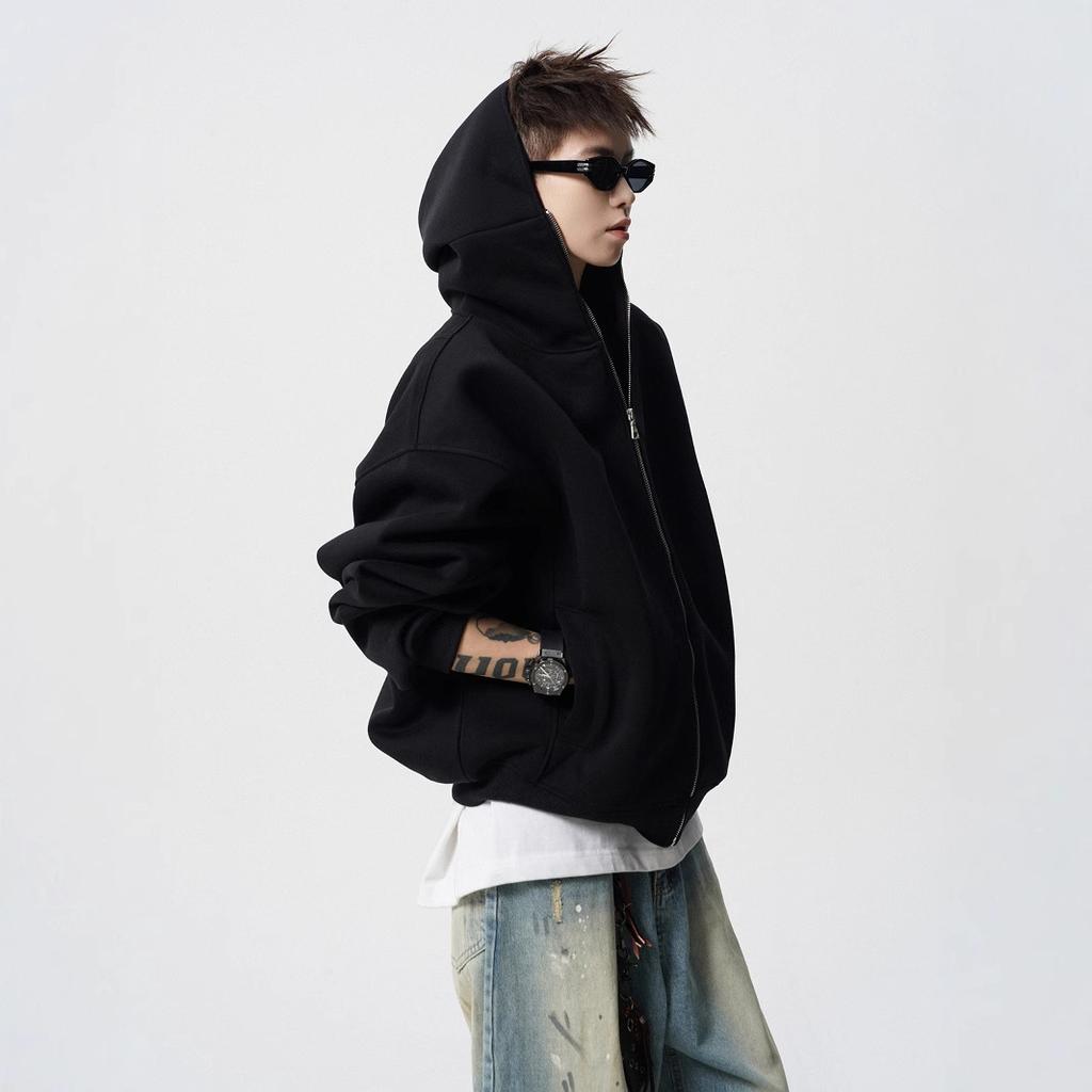 Cardigan Coat Men's Winter Padded Hooded Sweater Sports Hoodie