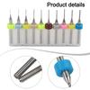 0.3-1.2MM PCB Drill Bit 10 Pcs/set Accessories Drill Bits