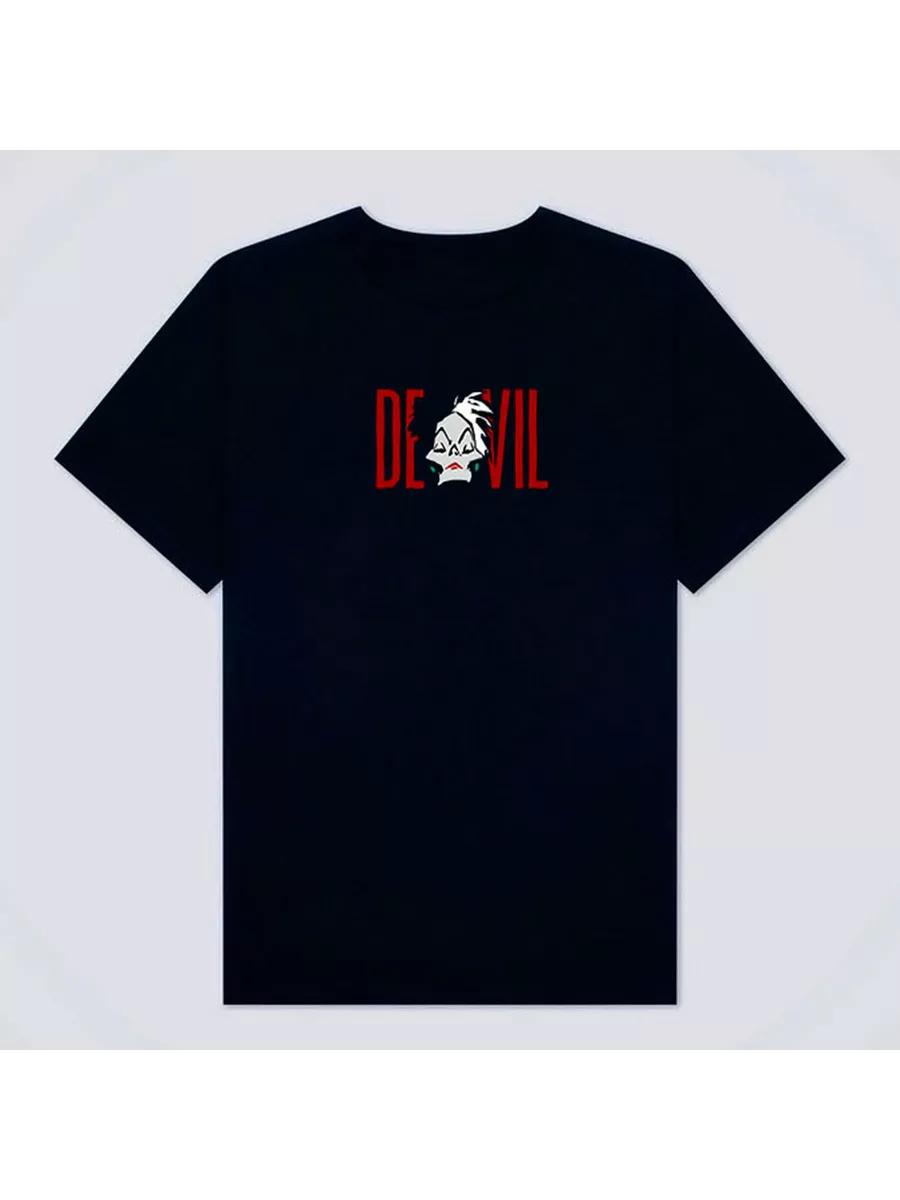 T-shirt with Cruella de Vil print S