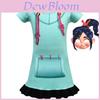 Adorable Girls Wreck-it Ralph 2 Vanellope Von Schweetz Dress And Leggings Costume Set