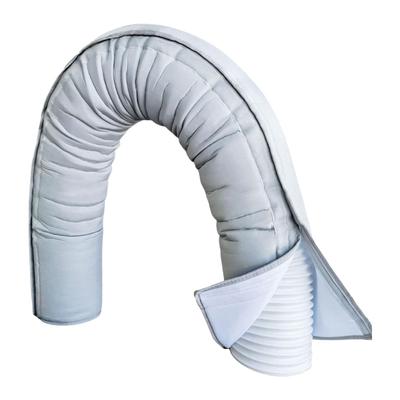 Cubierta de Ventilación Ajustable para Mangueras de Aire Acondicionado Portátil Diseño de Retención de Calor Fácil Instalación Sujetadores Elásticos