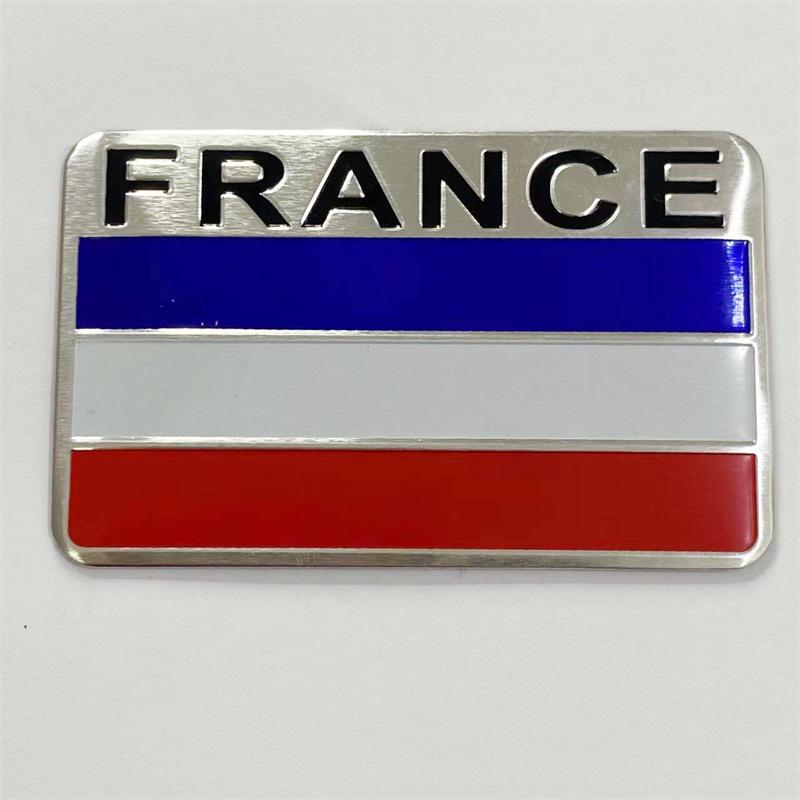 Международный металлический значок: Персонализированная декоративная наклейка на автомобиль