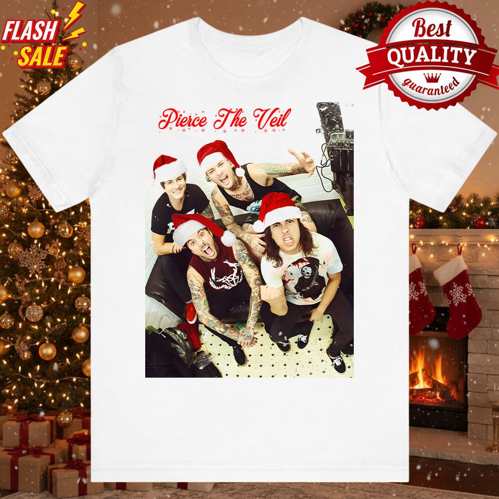 

Pierce The Veil Christmas Tour 2025 Tshirt S to 5XL NZL473 Unisex T-Shirt XXXL