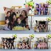 Kpop W-Weeekly ANIME Kissenbezug Auto Sofakissenbezug Weihnachtsgeschenk 40x40cm 45x45cm