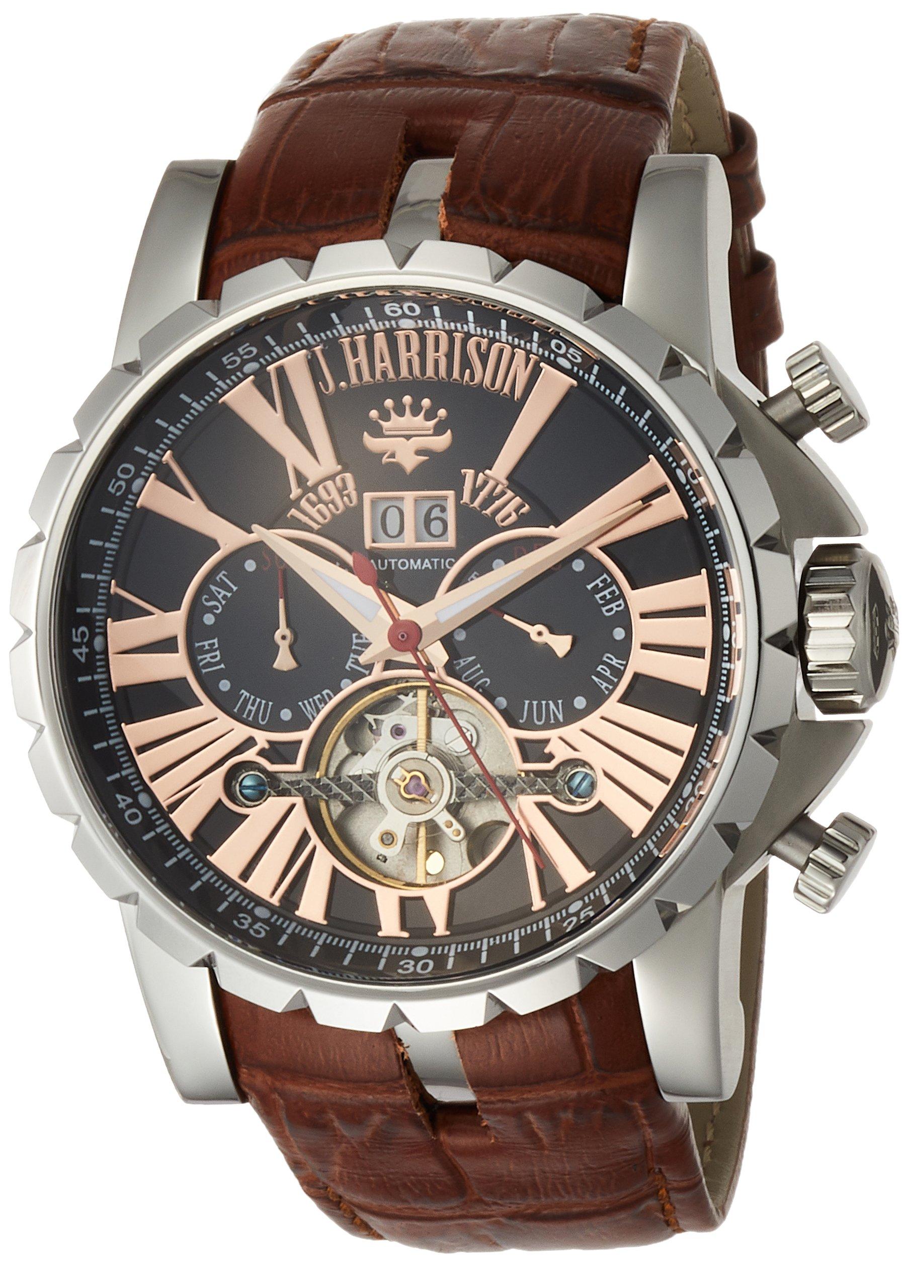 

Watch Genuine Import Black [Je Harrison] JH-033PB Men s