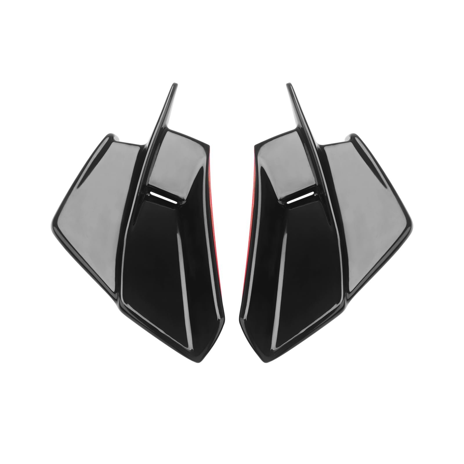 

Motorcycle Winglet Wind Deflector Fairing Kit Kawasaki Ninja ZX-4RR ZX-4R ZX-25R 2019-2024 Side Spoiler чёрный