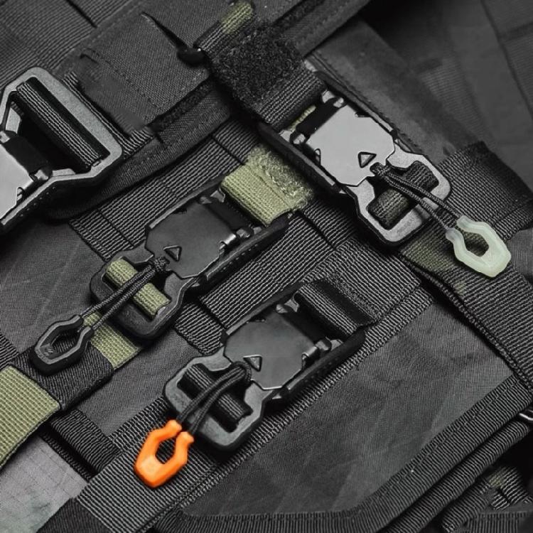 10pcs Mixcolor Zippers Pull Pullers Travels Bags Extend Pullers Outdoor Bags Rope Camping Gears Zippers Accessories