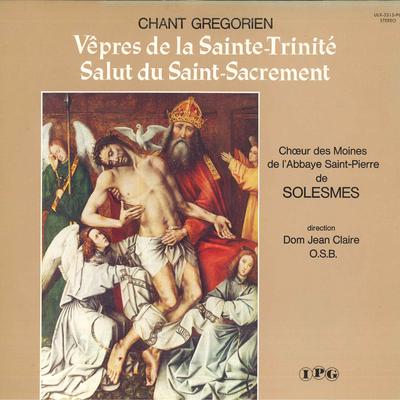 LP-Aufnahme CHOEUR DES MOINES DE L'ABBAYE SAINT - Chant Gregorien - Vepres De La Sain ULX3315PGPROMO IPG Japan Classical Used