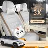 Vollabdeckung Leder Sitzbezüge für GAC Toyota IZOA 3x - Ganzjahres Auto Sitzkissen