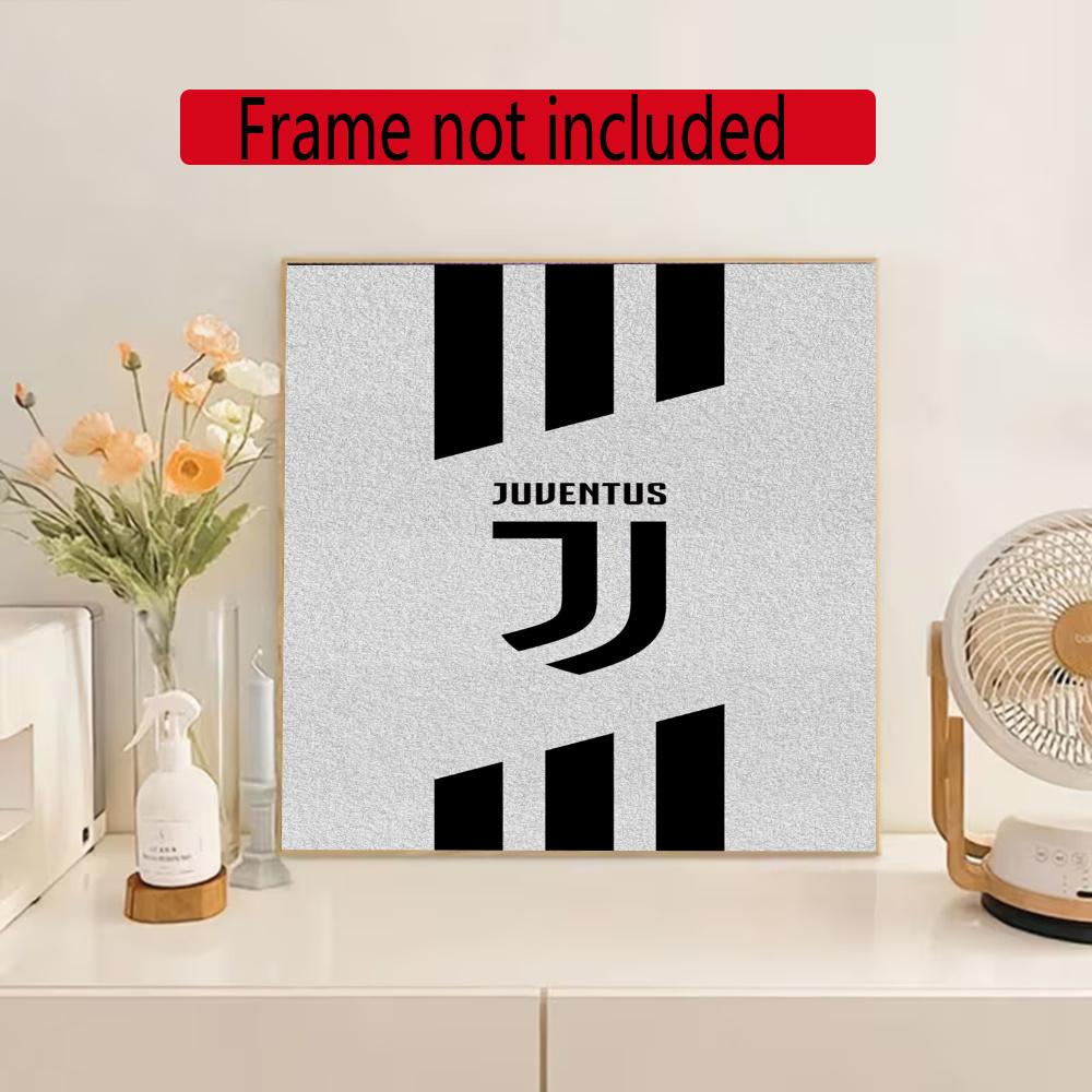 Juventus 5D Diy Diamond Painting Round Diamond Diy Frameless Holiday Artwork Suitable For Home Office Wall Decoration