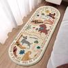 Bedside Carpets Bedroom Decoration Soft Fluffy Sofa Floor Mat Living Room Fashion Modern Cute Cartoon Rugs Feet Pads Home Decor