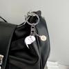 Matching Cat Pendant Keychains For Couples Stylish Black And White Design Ideal For Valentines Day Or Special Occasions