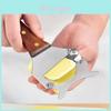 Modern Stainless Steel Truffle Slicer With Wooden Handle Multifunction Cheese And Chocolate Cutter For Gourmet Cooking