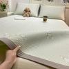 2026 Summer High-quality Ice Bean Summer Mat for Bed Air-Permeable Sleeping Naked Cooling Mat Cool Down Coolness Bed Mat Cold