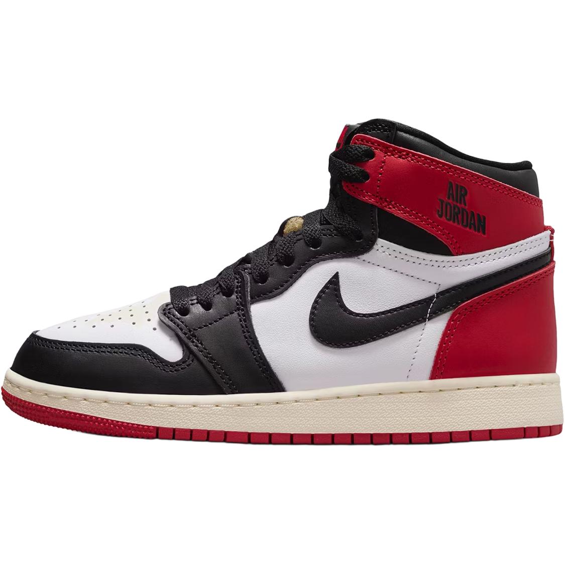 

Новые Jordan Air Jordan 1 Нескользящие Износостойкие Высокие Детские Баскетбольные Кроссовки Красные Подростковые FD1437-106 36