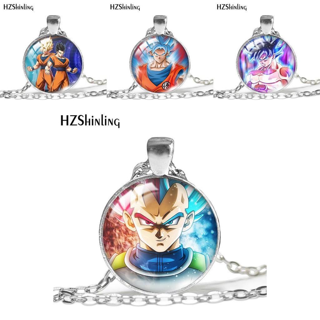 Dragon Versatile Seven Ball Anime Necklace With Glass Pendant For Occasions All