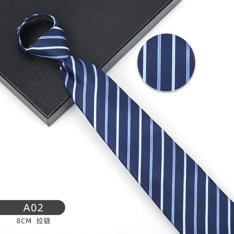 

Деловой синий формальный галстук-молния Жених Свадебный корейская версия узкий ленивый без полосатый бабочка клетчатый
