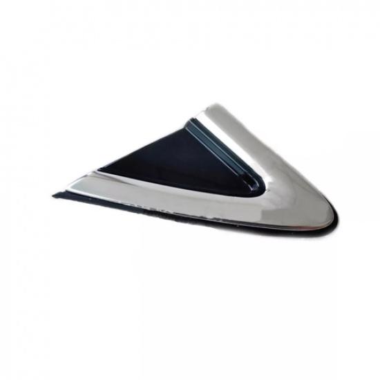 Left Side Mirror Corner Triangle Cover Pillar Trim For Cadillac XT5 2017-