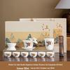 JingPin White Porcelain Tea Set