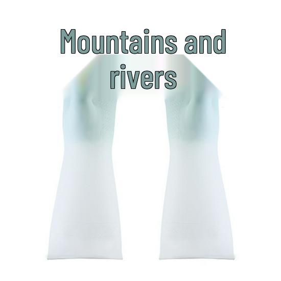 Translucent Rubber Dishwashing Gloves - Waterproof, Non-Slip, Durable, Thin for Household Cleaning and Kitchen Use.