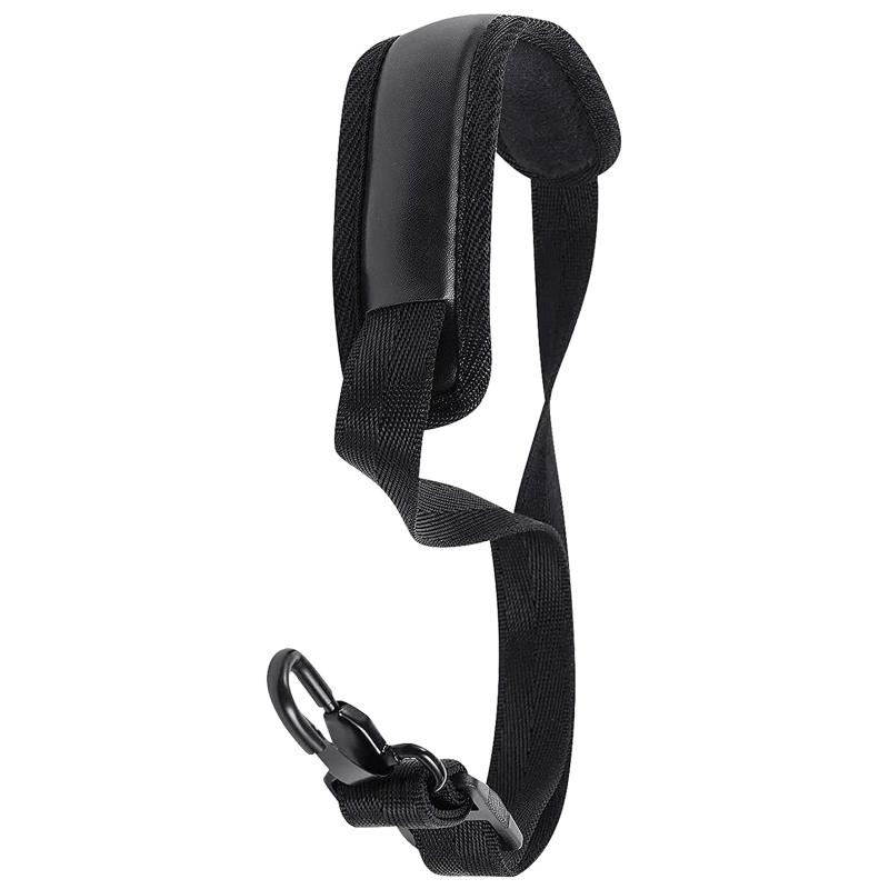 Adjustable Length Saxophone Neck Strap Soft Sax Leather Breathable Strap Padded Upgraded for Alto and Tenor Saxophone светло-серый