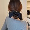 Advanced Sense Solid Color Bow Hair Band For Women Girls Sweet Versatile Ribbon Bow Hair Rope Hair Accessories Gifts