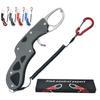 LIUSHUYAN Fish Made of Stainless Steel and Lightweight Compact 25kg Weight Includes Carabiner and Spiral Perfect for Sea Pond Bass Offshore Boat Rock