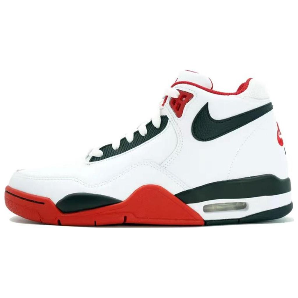 Nike Flight Legacy Daji, The Enchantress Of A Thousand Flowers High top Vintage Basketball Shoes Unisex Red Black White BQ4212-100(Team113-)