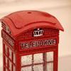 Large Luminous Telephone Booth Snow Globe - Creative Christmas Ornament & Gift