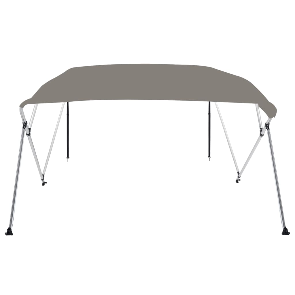 4 Bow Bimini Top Gray 243 x 244 x 137 cm
