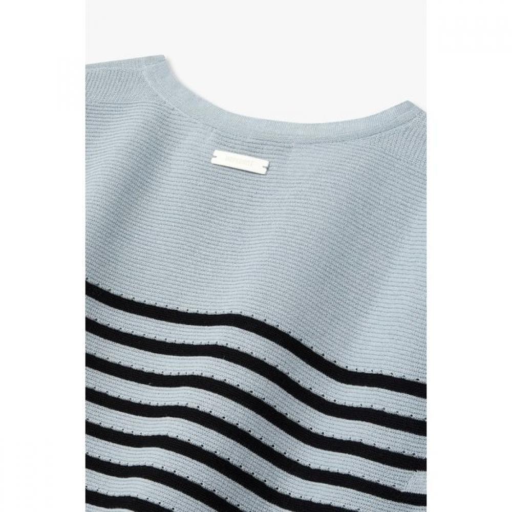 Vov Stripe Pattern Sleeveless Pullover 7155250004