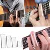The ultimate guitar slides, 2-piece set, guitar finger slides, guitar slide tone bars, slides, glass bottlenecks, 70 x 25mm