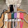 Geflochtenes Crossbody-Trageband Lanyard Handyhülle Für iPhone 17 16 15 14 13 12 11 Pro Max 6 7 8 Plus 16E Geldbörse Kartenfach Silikonhülle