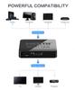 4K HDMI Splitter 1x2 1x4 HDMI Switch 1 In 2 Out Video Distributor Splitter 1080P Dual Display for TV PC Laptop Monitor Projector