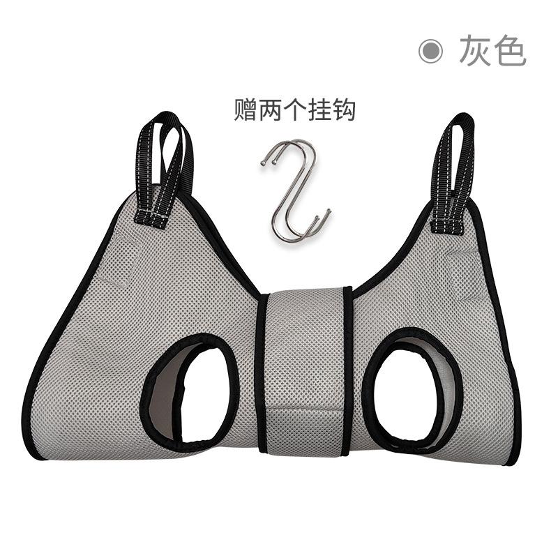 Pet Grooming Hammock for Dogs Cats Nail Trimming Fixing Bag Hanging Anti-Scratch Restraint Bag for Feeding Bathing