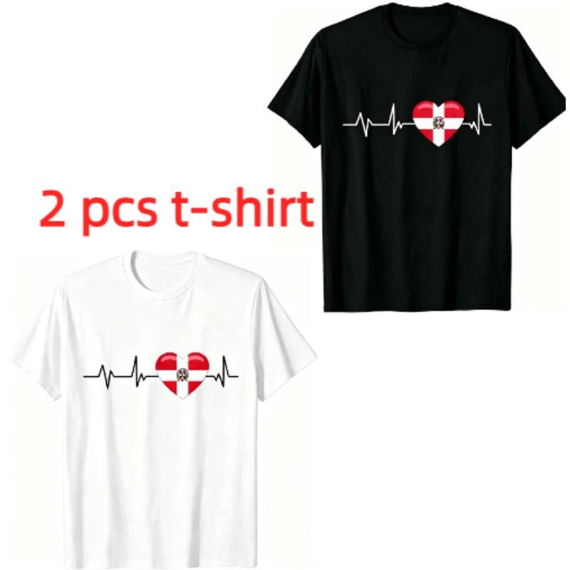 Fun I Love Austria Pattern Print Kids T-shirt Summer Girls Boys Casual Fashion Tops Kids O-Neck Short Sleeve T-shirt Clothing