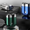 2026 Latest Model  Mini Dual-Head Electric Shaver, 2026 New Upgrade Pocket Shaver USB Mini Shavers for Men, Washable Double Head Razor, Rec