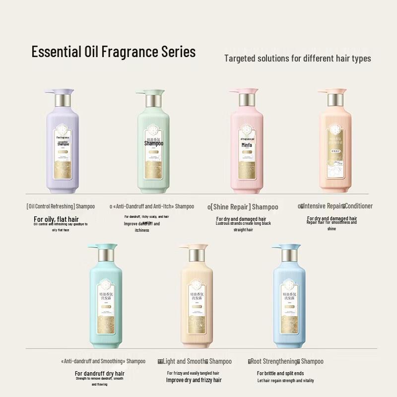 PECHOIN Sanshenghua Smoothing Fragrant Shampoo 500ml