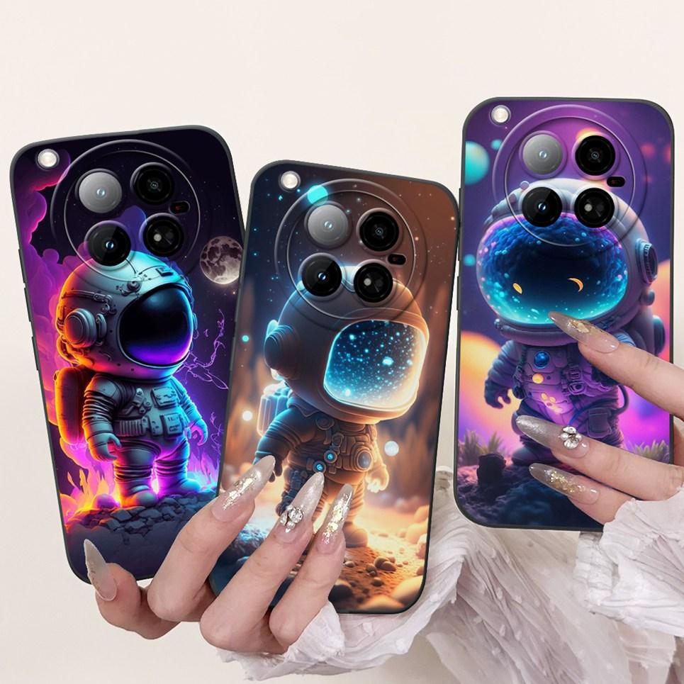 Cartoon Fashion Back Cover For Infinix Zero 40 4G X6860 Phone Case Soft Silicone Dragon Astronaut Black Cat Funda Zero40 Bumper