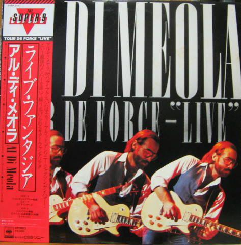 LP Record AL DI MEOLA - Tour De Force Live 25AP2471 CBS SONY 1982 Japan Obi Jazz Used