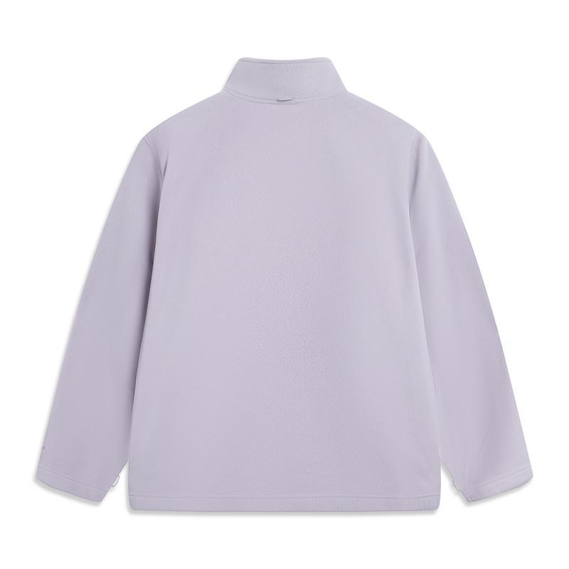 Li Ning Outdoor CF Shell Three-In-One Fleece Waterproof Windproof Breathable Durable Warm Jacket Unisex Jacket Purple AWBV077-7