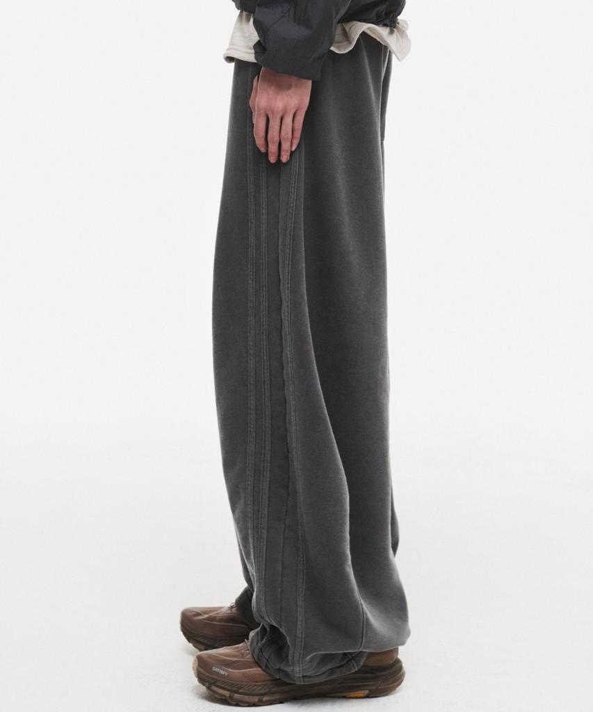 Dipain Pigment Side Line Sweatpants Shadow Charcoal