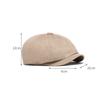 Summer Thin Breathable Mesh Cap Men's Hollow Cap Outdoor Sun Protection Sun Hat British Beret Octagonal Cap