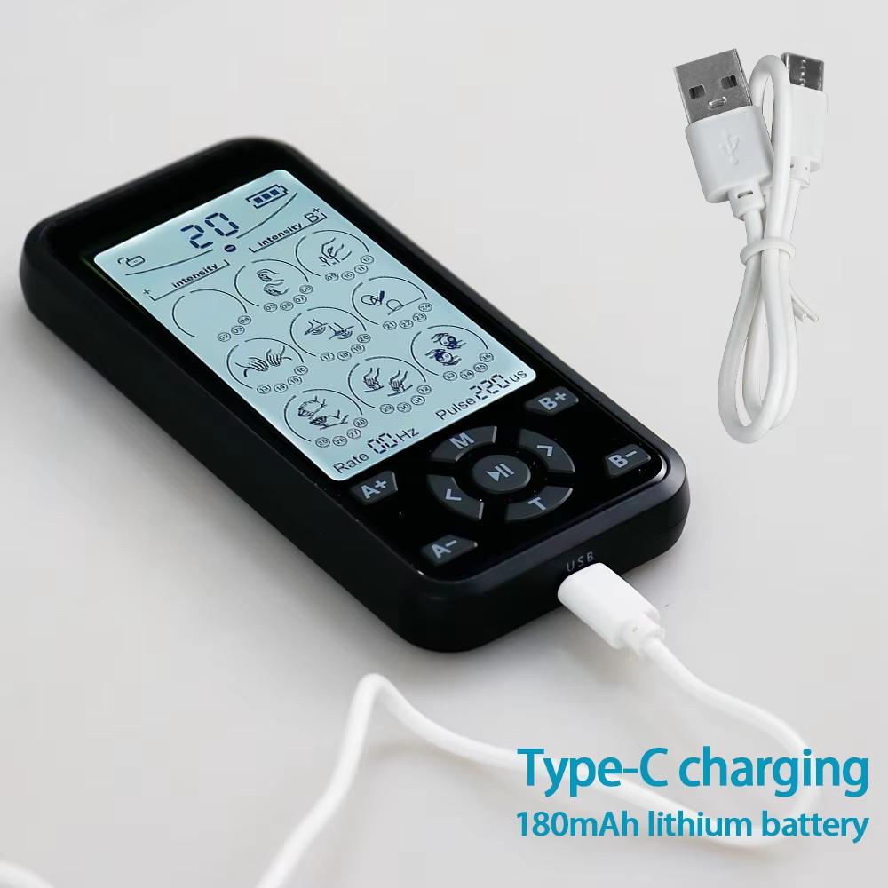 36 Modes Electric Tens Relax Muscle Stimulator EMS Acupuncture Body Massager Digital Therapy Slimming Machine Electrostimulator