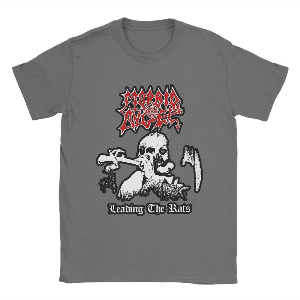 Morbid Angel T-Shirt for Men Band Novelty 100% Cotton Tee Shirt Crew Neck Short Sleeve T Shirt 4XL 5XL Clothes