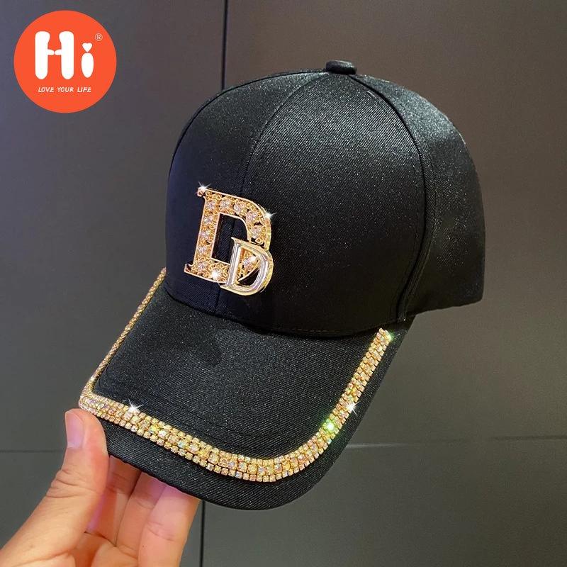 

Бейсбольная кепка с буквами Diamond D и M для женщин, летняя уличная солнцезащитная шляпа, осенняя повседневная женская кепка, мужские шляпы дальнобойщика, шляпа в стиле хип-хоп
