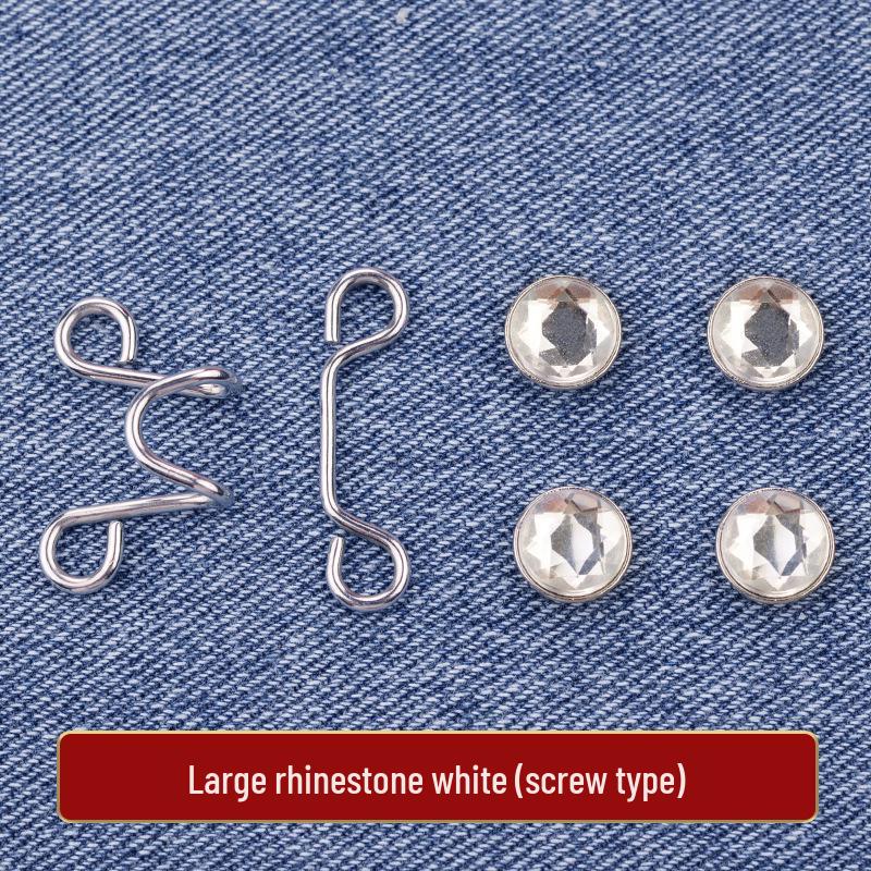 

Регульовані еластичні ґудзики для джинсів, що стягують талію